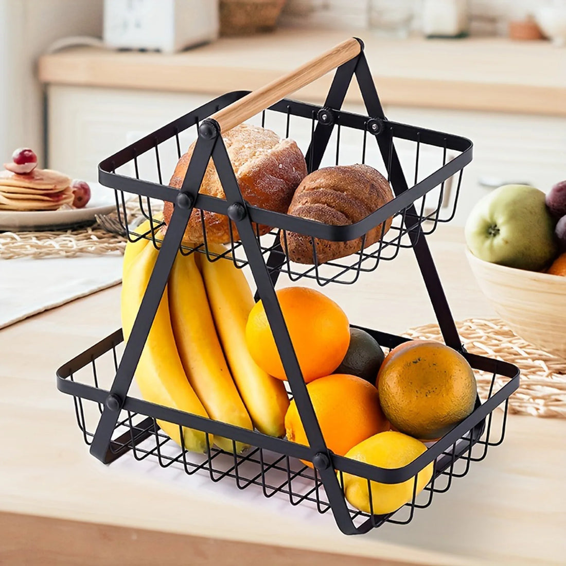Portable Fruit Bowl Basket