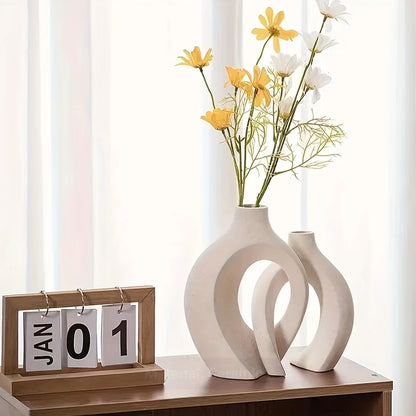 Hollow Nordic Ceramic Vase