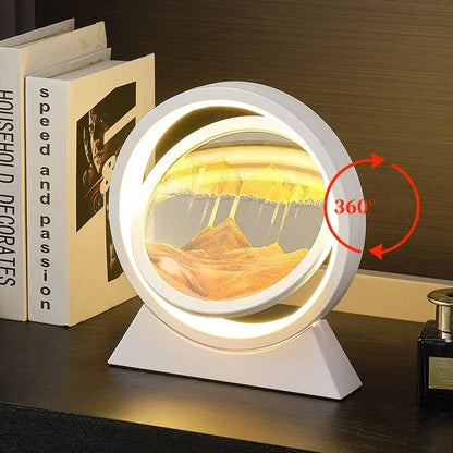 Moving Sand Table Lamp
